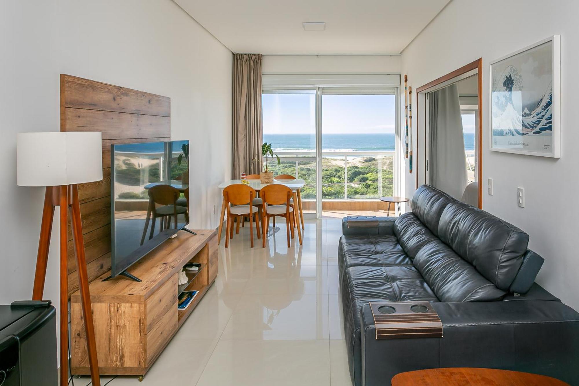Apartamento Vista Mar No Novo Campeche Florianópolis Exteriör bild