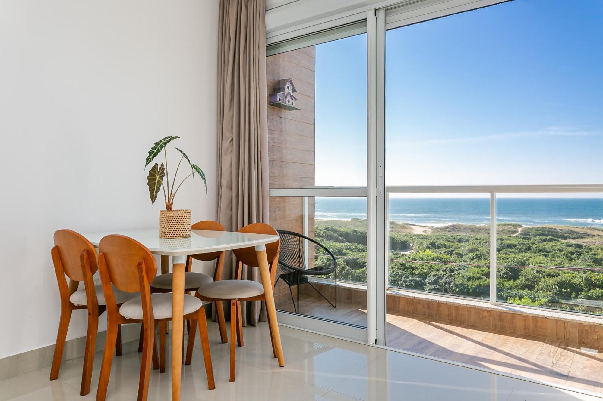 Apartamento Vista Mar No Novo Campeche Florianópolis Exteriör bild