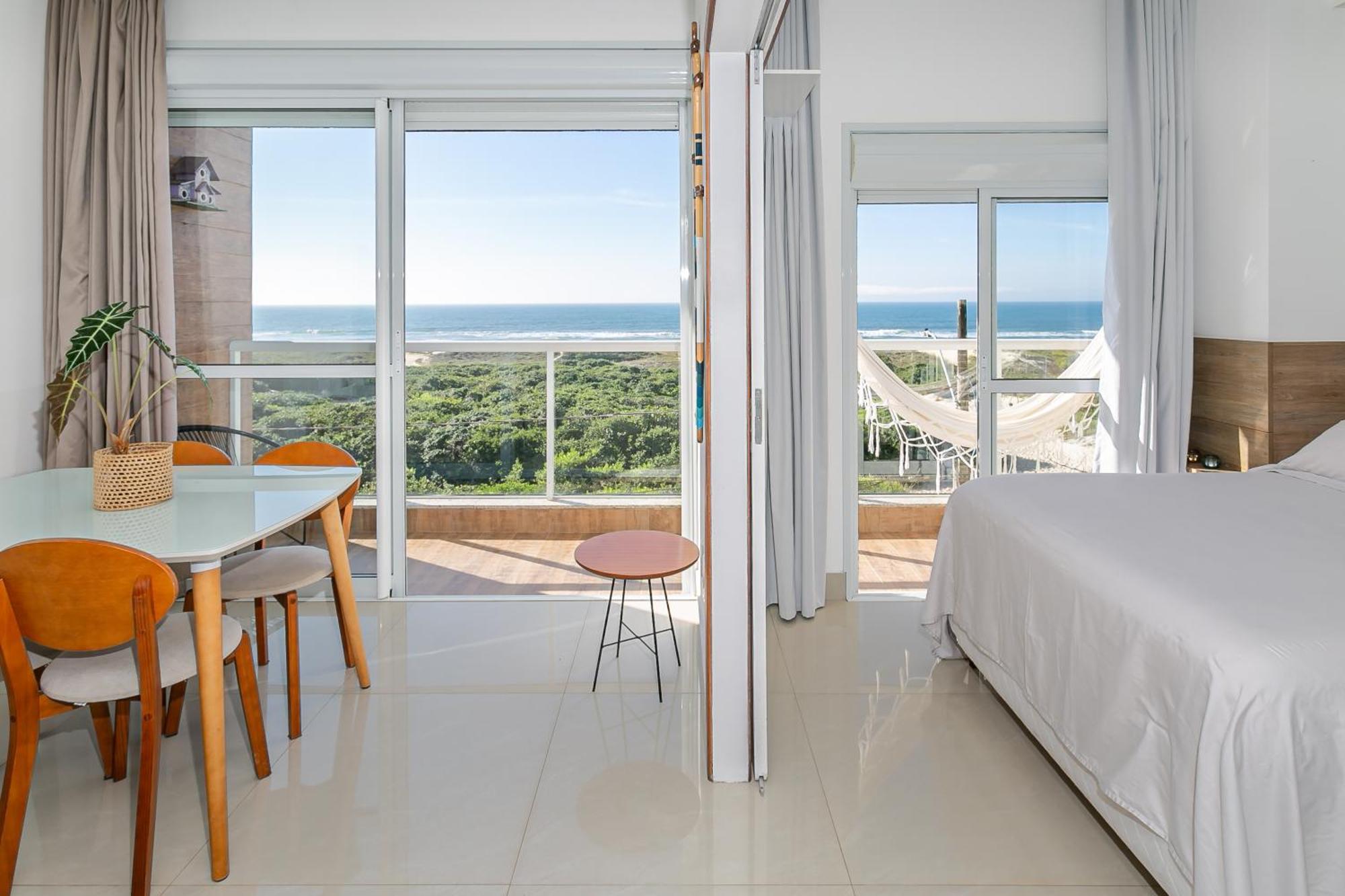 Apartamento Vista Mar No Novo Campeche Florianópolis Exteriör bild
