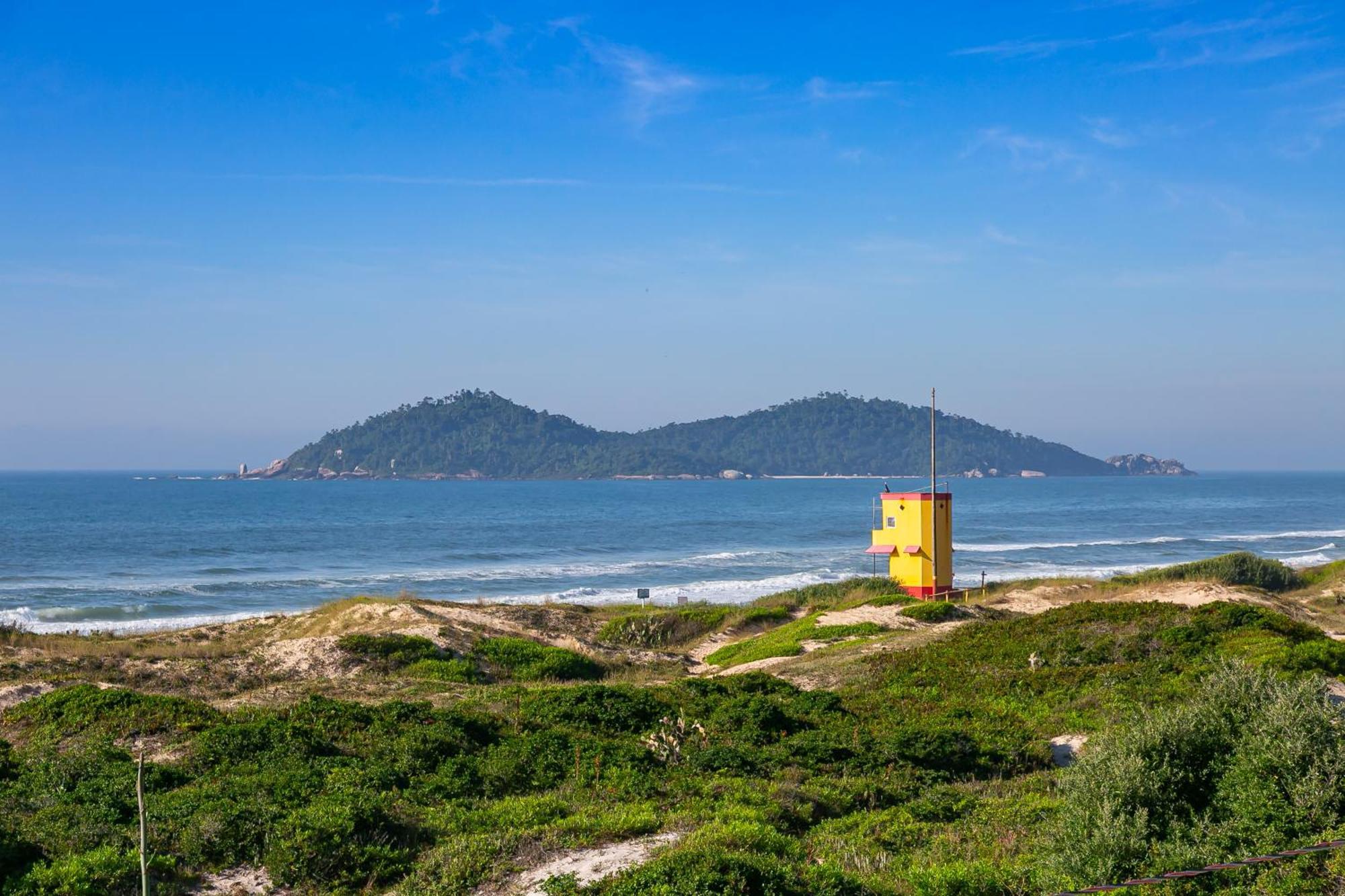 Apartamento Vista Mar No Novo Campeche Florianópolis Exteriör bild