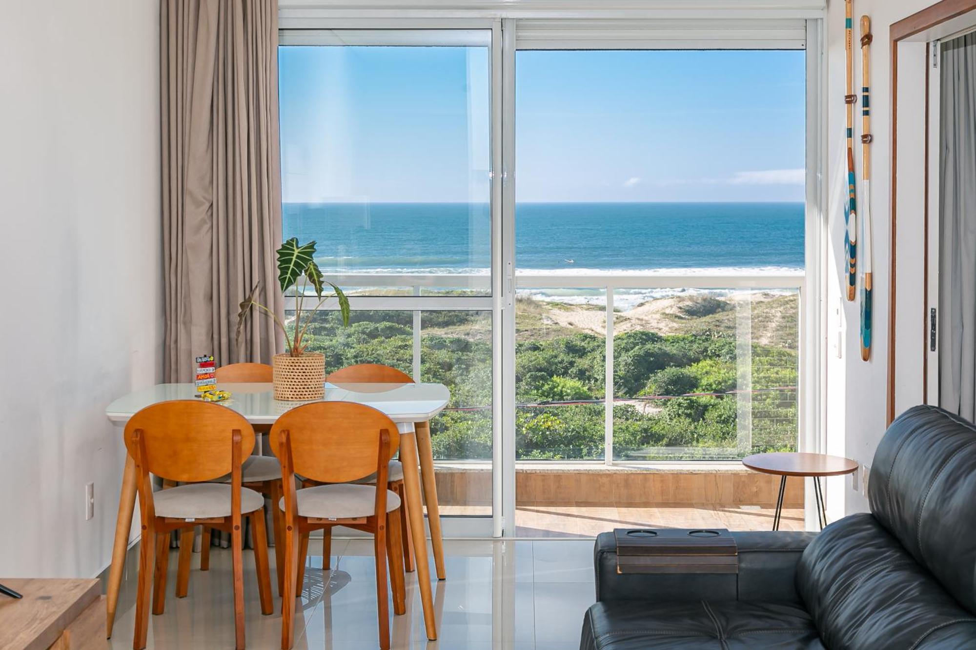 Apartamento Vista Mar No Novo Campeche Florianópolis Exteriör bild